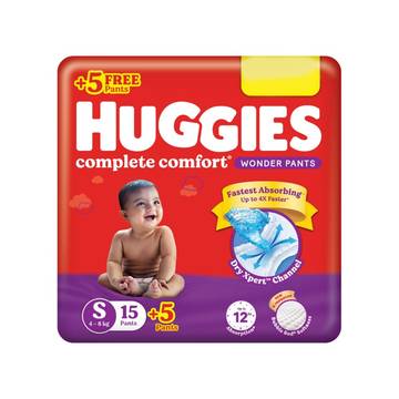 Huggies Wonder Diaper (Pants, S, 4-8 kg)